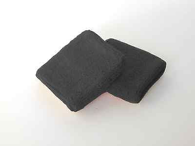 Black Wristband / Sweatband Pair